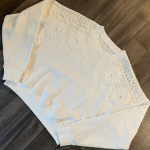 AE Embroidered Crew Neck Sweatshirt